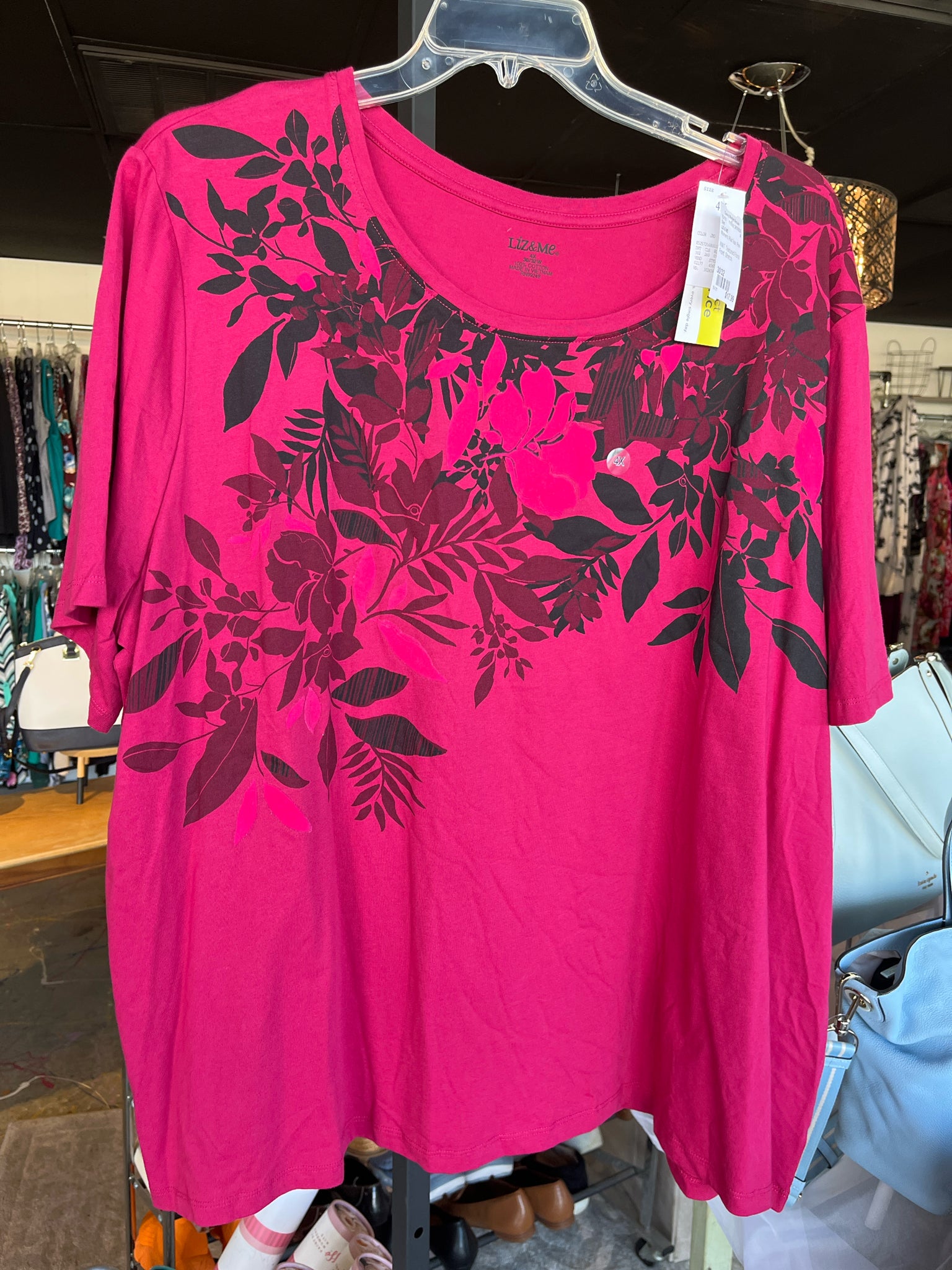 LIZ & ME Plus Tops Size 30/32 Shirt