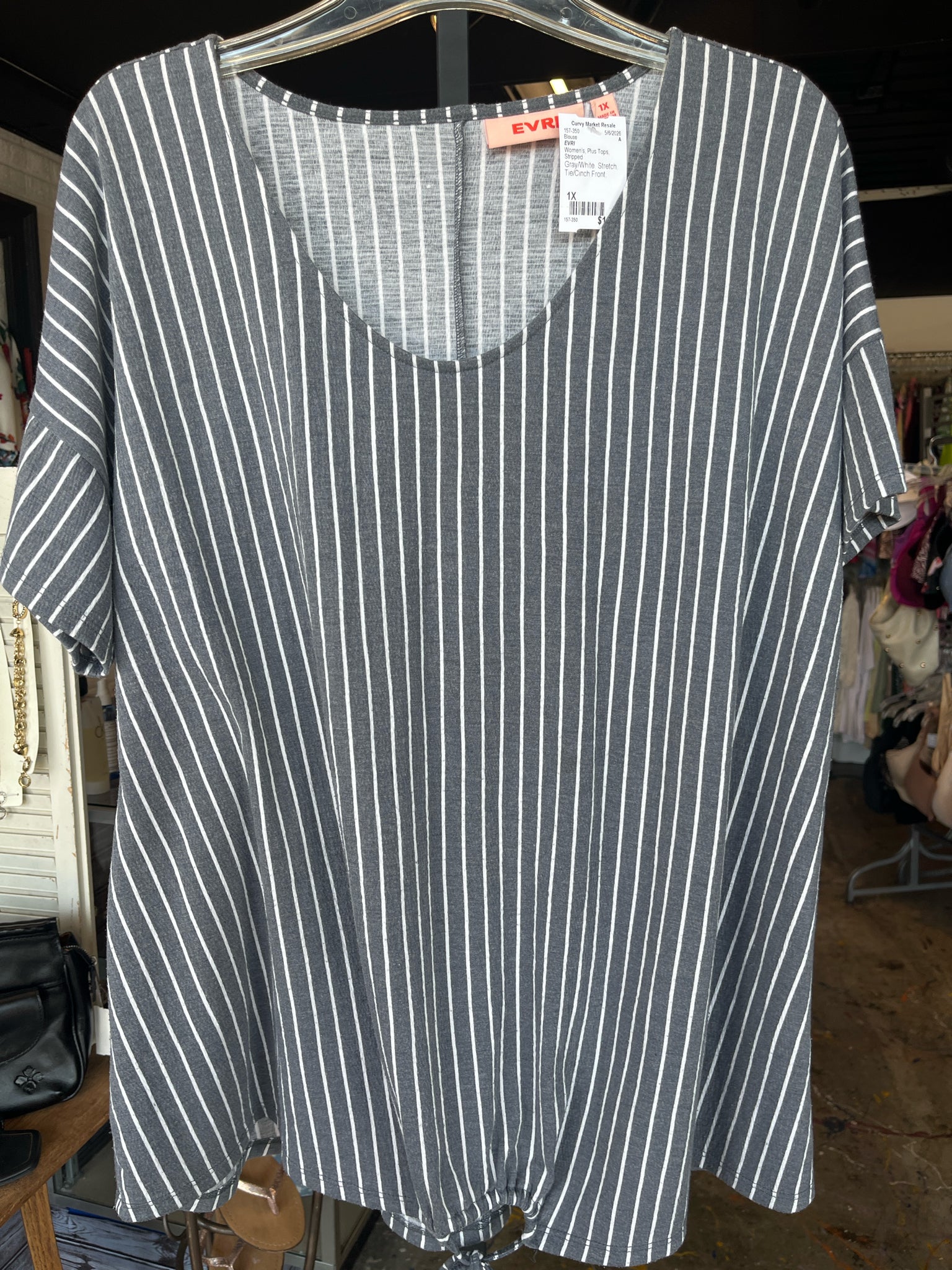 EVRI Plus Tops Size 1X Blouse