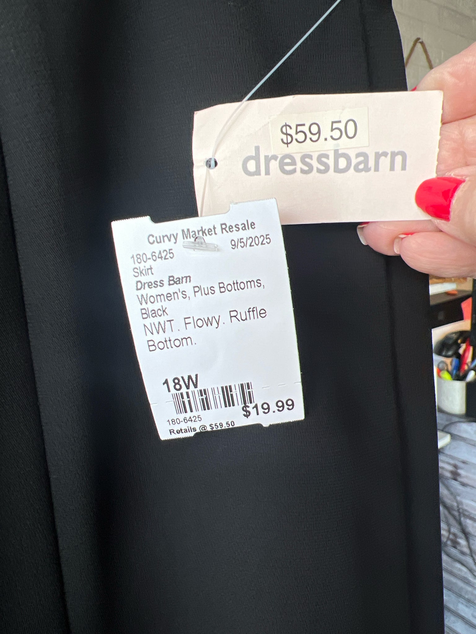 Dress Barn Plus Bottoms Size 18W Skirt