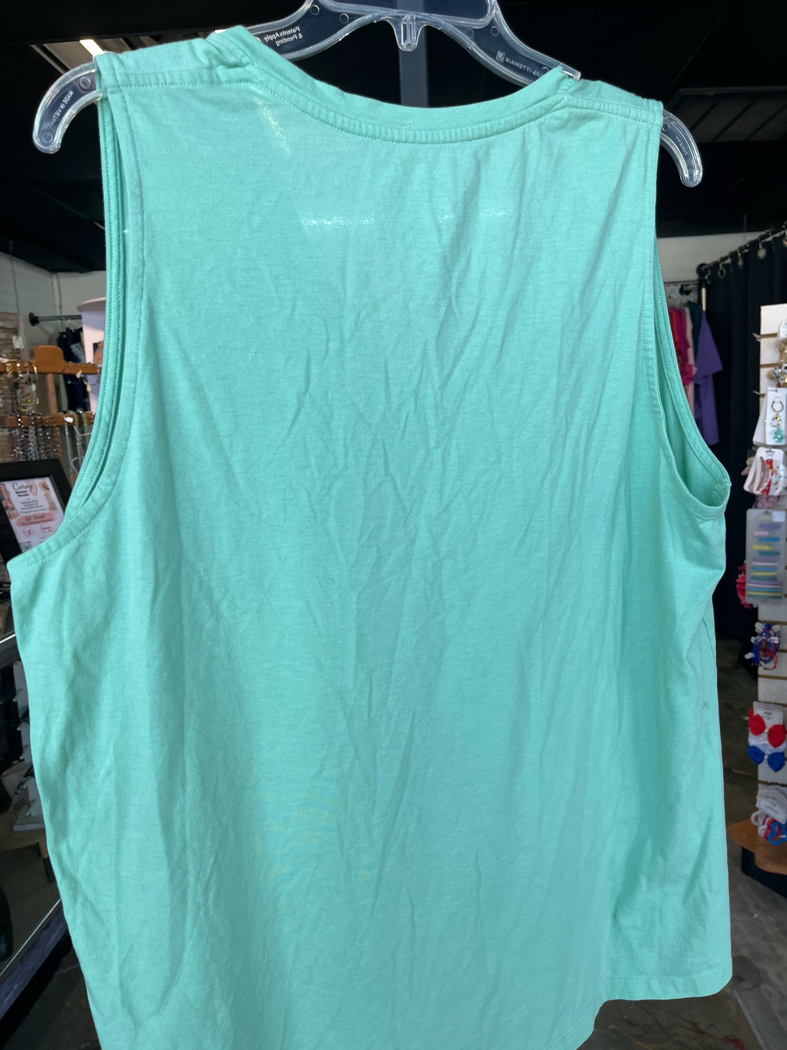 NATURAL Plus Tops Size 1X Tank Top