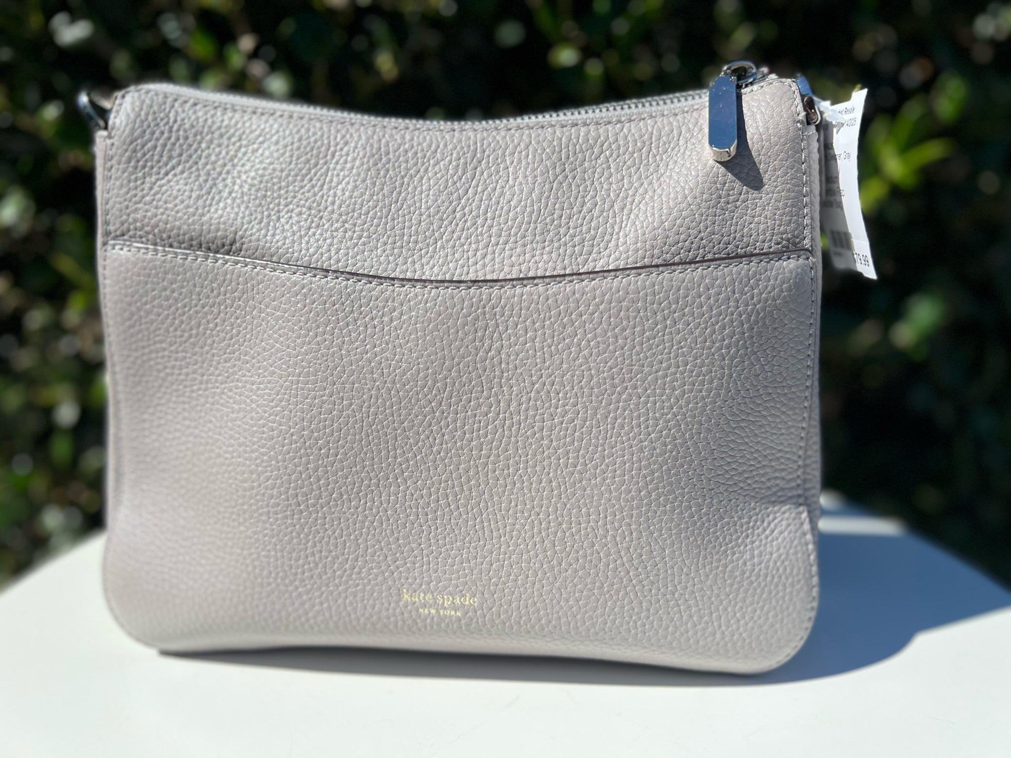 KATE SPADE Gray Purse