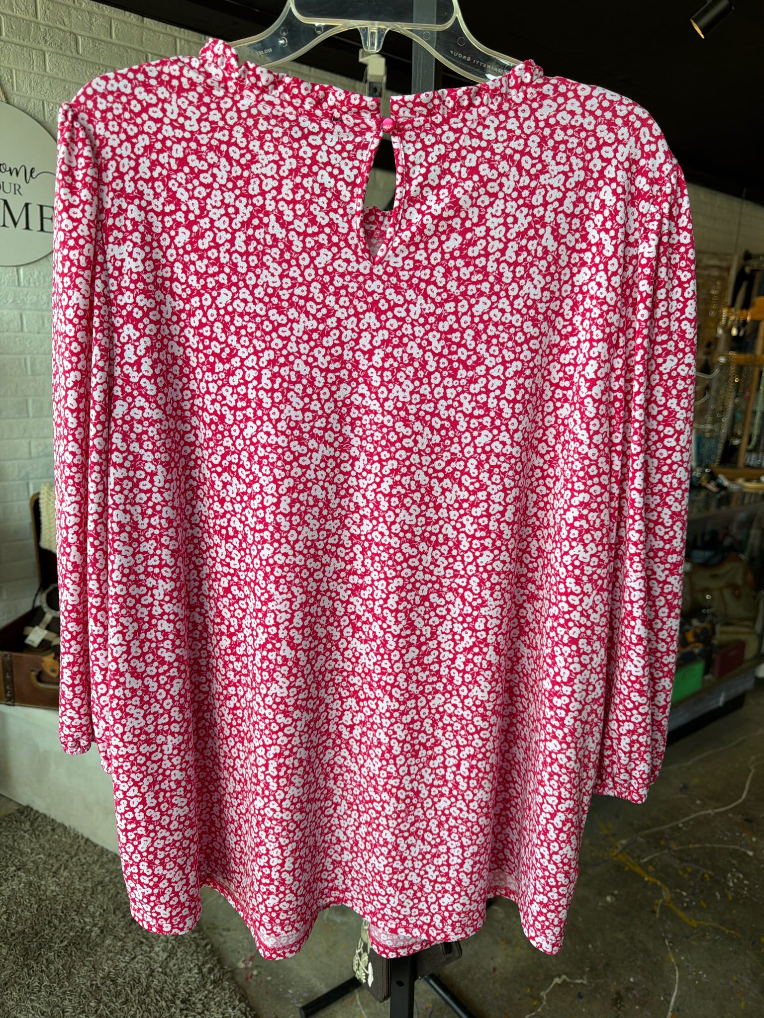 Adrianna Papell Womens Tops Size 2X Blouse