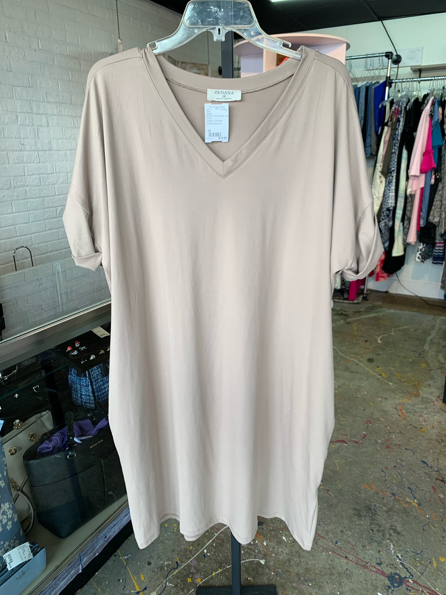 Zenana Plus Dresses Size 1X Dress