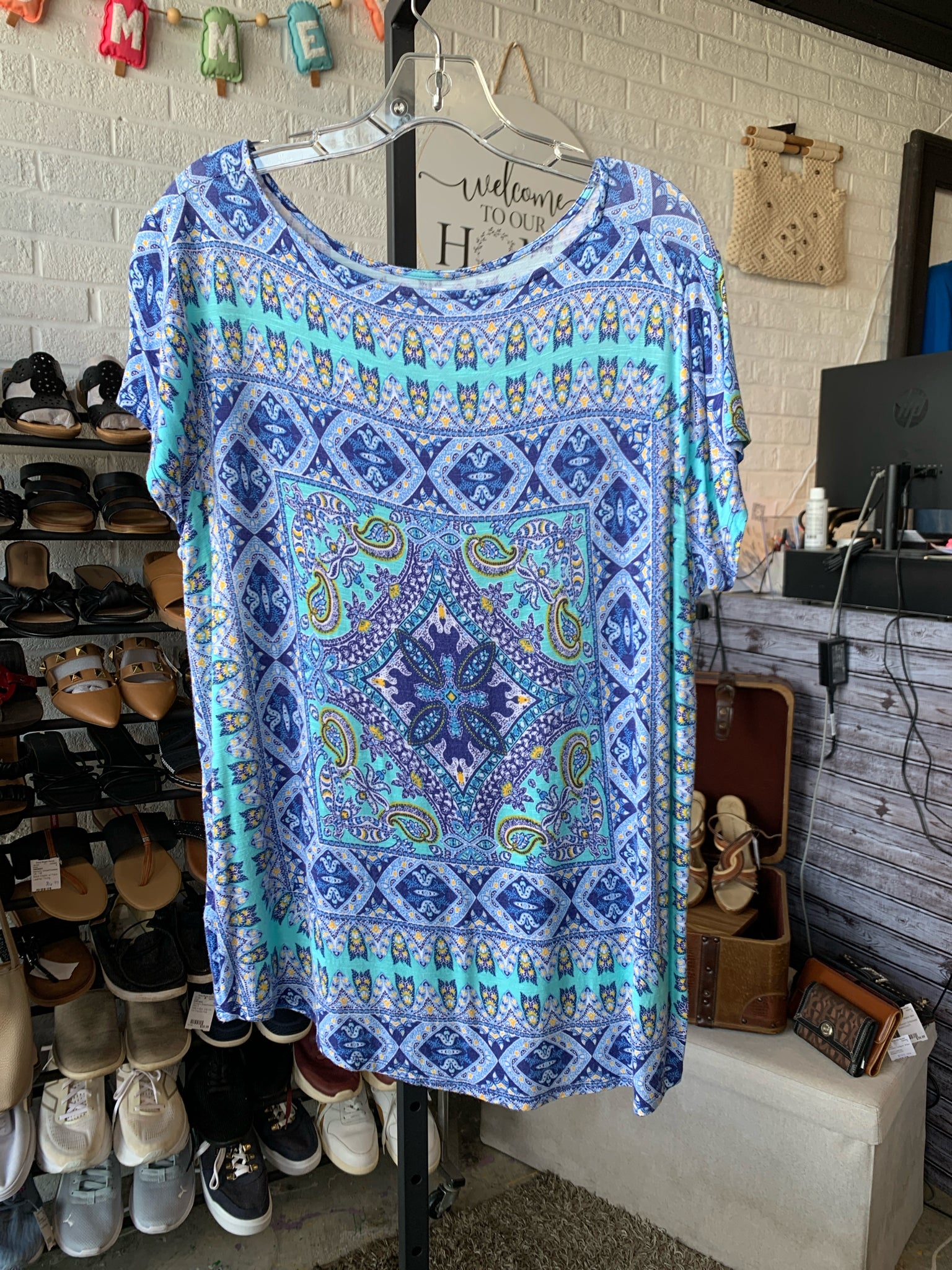 DB 1962 Plus Tops Size 1X Blouse