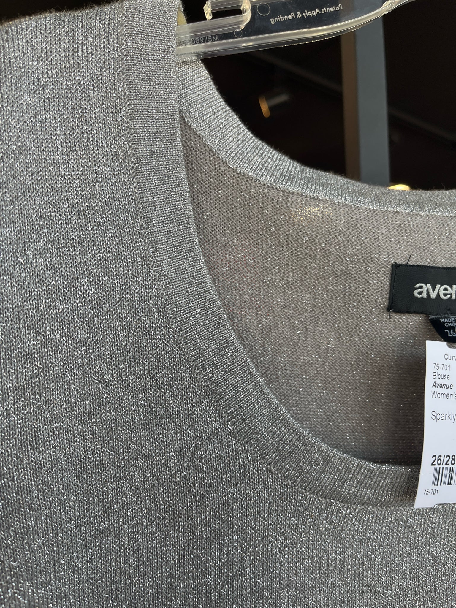 Avenue Plus Tops Size 26/28 Blouse