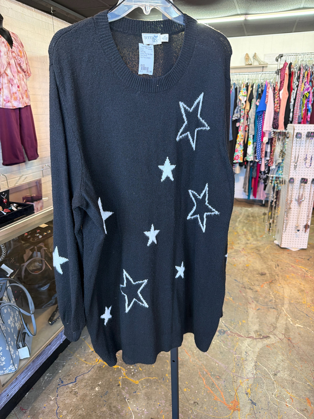 Terra & Sky Plus Tops Size 20/22 Sweater