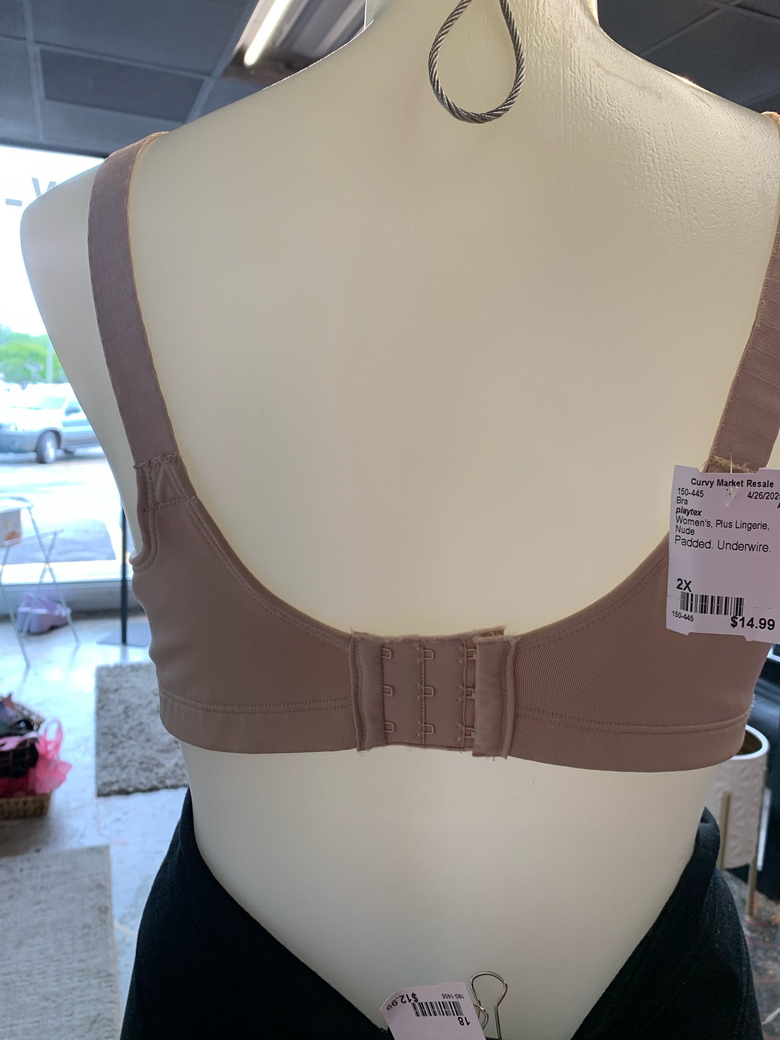playtex Plus Lingerie Size 2X Bra